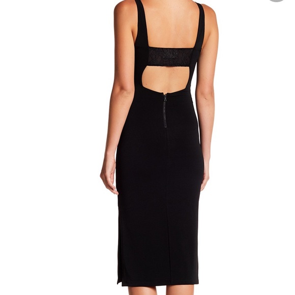 Alice and Olivia little black dress open back - Picture 2 of 5